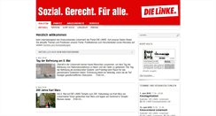 Desktop Screenshot of dielinke-uckermark.de